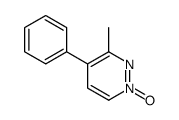 3-methyl-1-oxido-4-phenylpyridazin-1-ium结构式