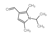 Pyrrole-3-carboxaldehyde, 1-isopropyl-2,5-dimethyl- (8CI) Structure