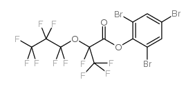 2,4,6-TRIBROMOPHENYL PERFLUORO(2-METHYL-3-OXAHEXANOATE)结构式