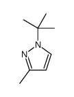 1-tert-Butyl-3-methyl-1H-pyrazole Structure