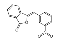 3-[(3-nitrophenyl)methylidene]-2-benzofuran-1-one Structure