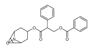Benzoylscopolamine结构式