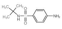 4-amino-N-tert-butylbenzenesulfonamide Structure