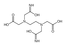 2-[(2-amino-2-oxoethyl)-[2-[(2-amino-2-oxoethyl)-(carboxymethyl)amino]ethyl]amino]acetic acid Structure