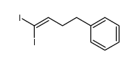 (4,4-diiodoobut-3-enyl)benzene结构式