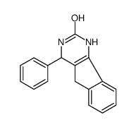 4-phenyl-1,3,4,5-tetrahydroindeno[1,2-d]pyrimidin-2-one Structure