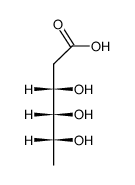 2,6-Dideoxy-D-ribo-hexonic acid Structure