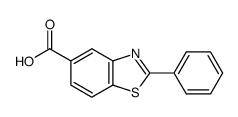 2-phenylbenzo[d]thiazole-5-carboxylic acid Structure