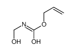 Hydroxymethylcarbamic acid 2-propenyl ester结构式