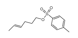 (E)-4-hexenyl-1-tosylate Structure