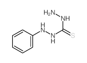 Carbonothioicdihydrazide, 2-phenyl-结构式