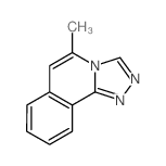 1,2,4-Triazolo[3,4-a]isoquinoline, 5-methyl- Structure