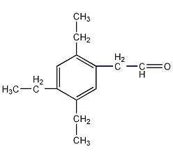 1-(2,4,5-Triethylphenyl)-ethanone Structure