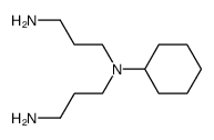 bis(3-aminopropyl)cyclohexylamine结构式