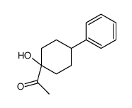 1-(1-hydroxy-4-phenylcyclohexyl)ethanone Structure