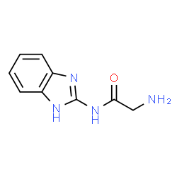 Acetamide, 2-amino-N-1H-benzimidazol-2-yl- (9CI) Structure