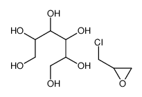 2-(chloromethyl)oxirane,hexane-1,2,3,4,5,6-hexol Structure