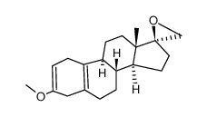 3-methoxy-2,5(10)-estradiene-17S-spiro-oxirane Structure