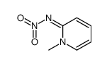 N-Nitro-1-methyl-1,2-dihydro-2-pyridinimine结构式