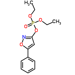 Diethyl (5-phenylisoxazol-3-yl) phosphate structure