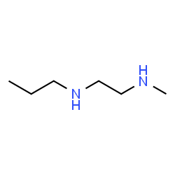 N-METHYL-N'-PROPYL ETHYLENEDIAMINE Structure