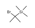 alpha-bromo-alpha-methylethyltrimethylsilane结构式