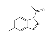 1-acetyl-5-methyl-1H-indazole Structure