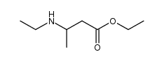 ethyl 3-(ethylamino)butanoate Structure