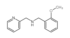 (2-METHOXY-BENZYL)-PYRIDIN-2-YLMETHYLAMINE structure