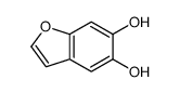 5,6-Benzofurandiol结构式