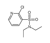 2-chloro-N,N-diethylpyridine-3-sulfonamide Structure