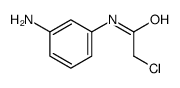 N-(3-aminophenyl)-2-chloroacetamide结构式