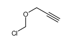 3-(chloromethoxy)prop-1-yne结构式