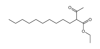 2-acetyldodecanoic acid ethyl ester结构式