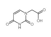 2-(2,4-dioxopyrimidin-1-yl)acetic acid Structure