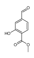 4-甲酰基-2-羟基苯甲酸甲酯结构式
