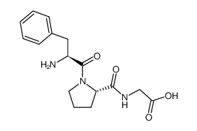 L-phenylalanyl-L-prolylglycine结构式