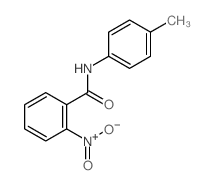 Benzamide,N-(4-methylphenyl)-2-nitro- structure