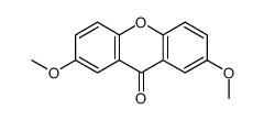2,7-dimethoxyxanthen-9-one结构式