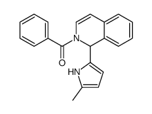 [1-(5-methyl-1H-pyrrol-2-yl)-1H-isoquinolin-2-yl]-phenylmethanone Structure