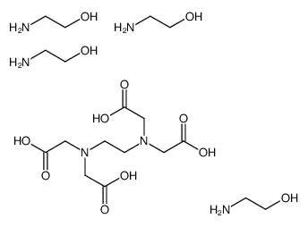 2-aminoethanol,2-[2-[bis(carboxymethyl)amino]ethyl-(carboxymethyl)amino]acetic acid Structure