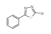 2-Bromo-5-phenyl-1,3,4-thiadiazole Structure