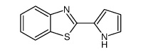 Benzothiazole, 2-(1H-pyrrol-2-yl)- (9CI) Structure