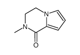 Pyrrolo[1,2-a]pyrazin-1(2H)-one, 3,4-dihydro-2-methyl- (9CI) Structure