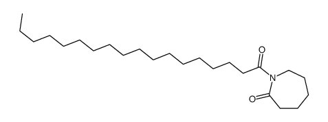 1-octadecanoylazepan-2-one Structure
