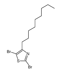 (9CI)-2,5-二溴-4-壬基- (9CI)噻唑结构式