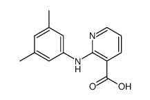 2-(3,5-dimethylanilino)pyridine-3-carboxylic acid结构式