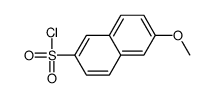 6-甲氧基萘-2-磺酰氯结构式