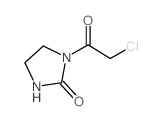 2-Imidazolidinone, 1-(chloroacetyl)- (6CI,9CI)结构式