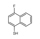 4-Fluoro-1-thionaphthol structure